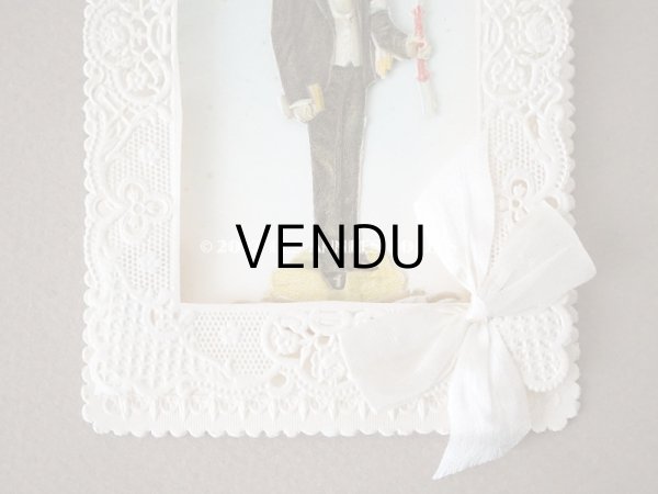 画像3: 【12周年セール対象外】19世紀末 アンティーク  初聖体の立体カニヴェ  ポップアップ クロモ  (3)