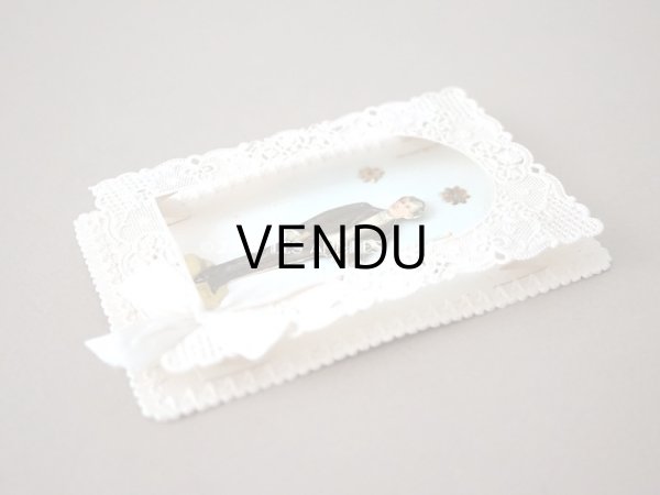 画像5: 【12周年セール対象外】19世紀末 アンティーク  初聖体の立体カニヴェ  ポップアップ クロモ  (5)