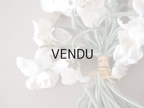 画像5: 【12周年セール対象外】1900年代 アンティーク 菫の布花 パルマスミレ (5)