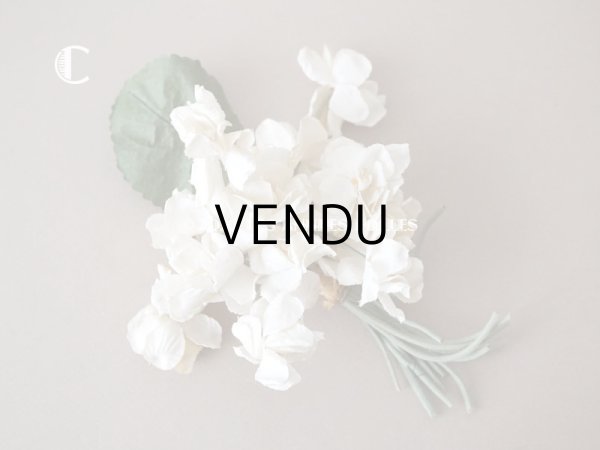 画像14: 【12周年セール対象外】1900年代 アンティーク 菫の布花 パルマスミレ (14)