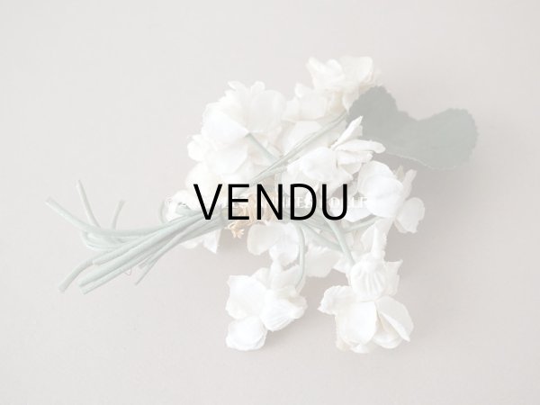 画像17: 【12周年セール対象外】1900年代 アンティーク 菫の布花 パルマスミレ (17)