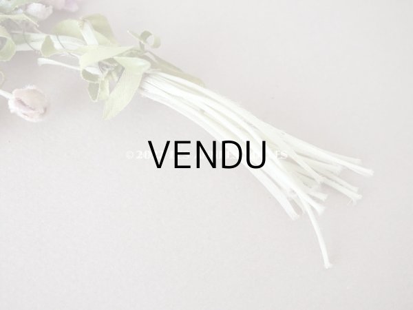 画像6: アンティーク  ベルベットの小さな布花 薄紫＆淡いピンク (6)