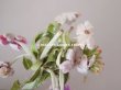 画像9: アンティーク  ベルベットの小さな布花 薄紫＆淡いピンク (9)