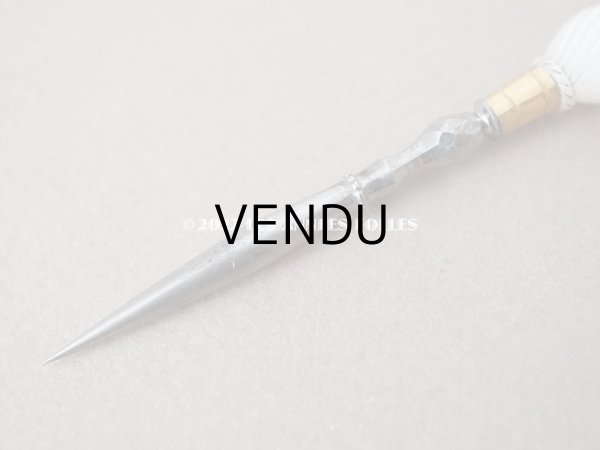 画像4: 19世紀初頭 目打ち パレ・ロワイヤルのマザーオブパール製　 (4)