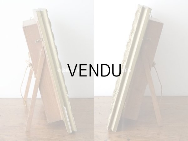 画像4:  アンティーク 開閉式 グローブ・ド・マリエ ガラスフレーム プレザントワール (4)