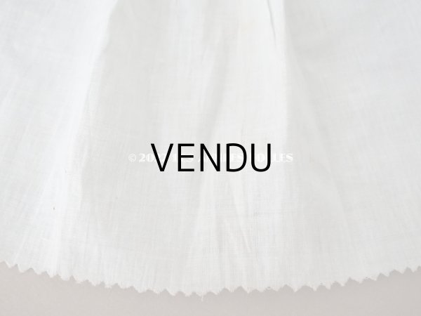 画像9: 1900年代 アンティーク  ドレスの裾  パウダーブルー　1.75m 幅広26cm  (9)