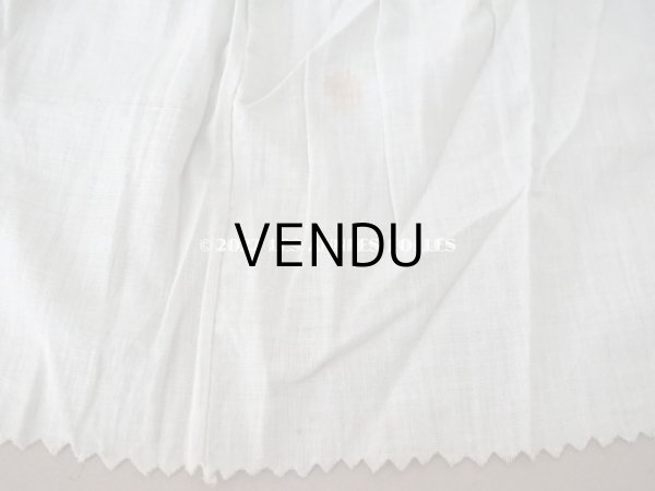 画像8: 1900年代 アンティーク  ドレスの裾  パウダーブルー　1.75m 幅広26cm  (8)