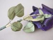 画像6: 1900年代 アンティーク　薔薇の布花 紫 (6)