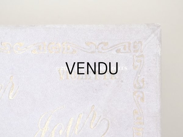 画像4: アンティーク 菫のソープボックス  - MAUBERT PARIS - (4)