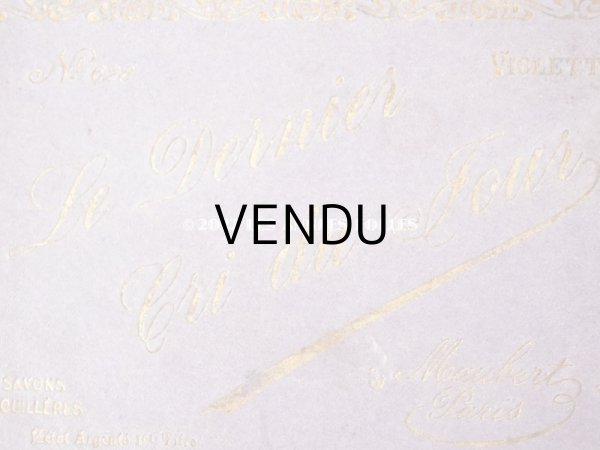 画像6: アンティーク 菫のソープボックス  - MAUBERT PARIS - (6)