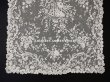 画像8: 19世紀末 アンティーク 花嫁の大判ストール フラワーバスケット アプリカシオン・アングルテール 51×252cm (8)