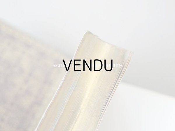 画像11: 1873年 アンティーク 小さなミサ典書 ゴールドの装飾　 (11)