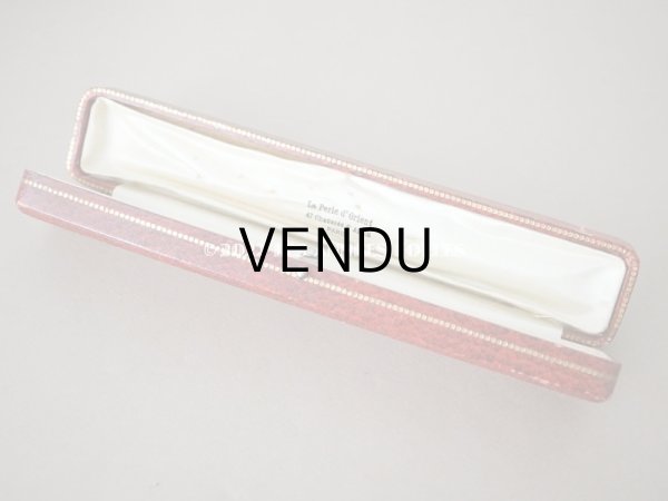 画像9: アンティーク 金彩入り　ジュエリーボックス　赤＆黒 (9)