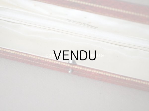 画像7: アンティーク 金彩入り　ジュエリーボックス　赤＆黒 (7)