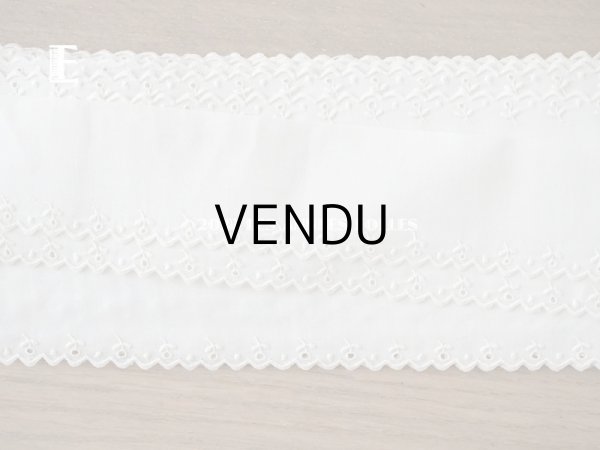 画像6: アンティーク カットワークレース (6)