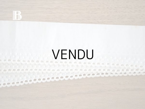 画像3: アンティーク カットワークレース (3)