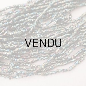 画像: アンティーク ガラス製 シードビーズ マルチカラー 41g