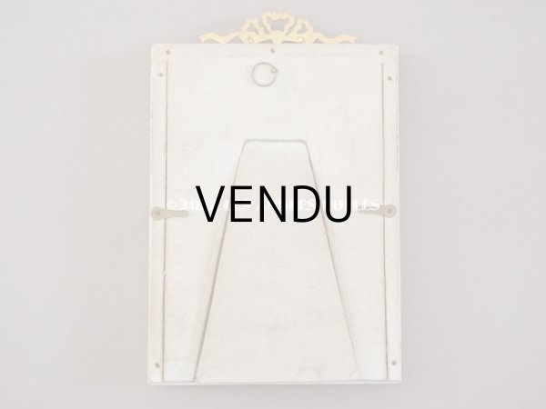 画像5: アンティーク  リボン装飾のフォトフレーム　 (5)