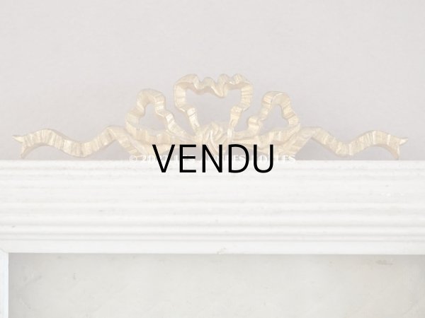 画像3: アンティーク  リボン装飾のフォトフレーム　 (3)