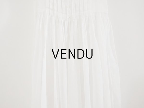 画像16: アンティーク 洗礼式のベビードレス 手刺繍＆手縫い (16)