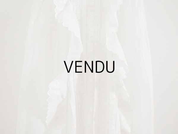 画像9: アンティーク 洗礼式のベビードレス 手刺繍＆手縫い (9)