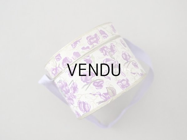 画像6: アンティーク 菫の砂糖菓子の紙箱 VIOLETTES DE TOULOUSE (6)
