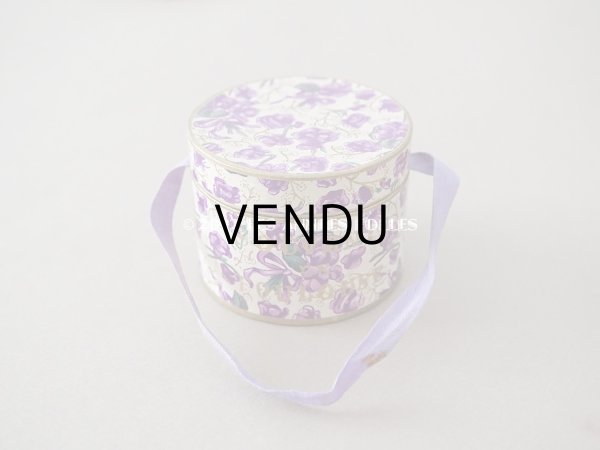 画像2: アンティーク 菫の砂糖菓子の紙箱 VIOLETTES DE TOULOUSE (2)