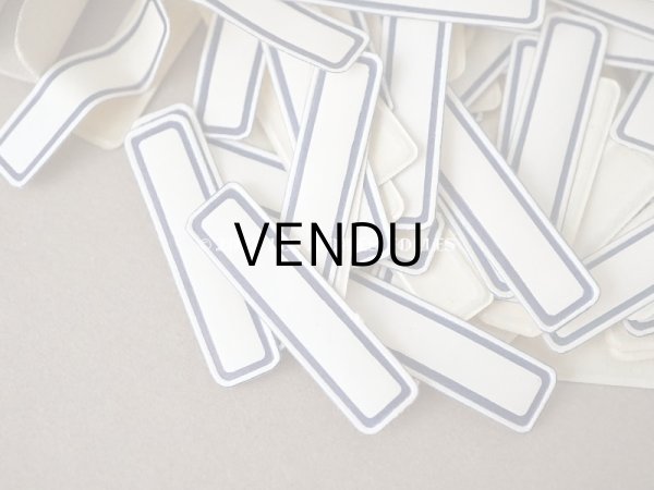 画像2: アンティーク メルスリーのラベル 箱入り 約150枚セット (XS) 4×1cm (2)