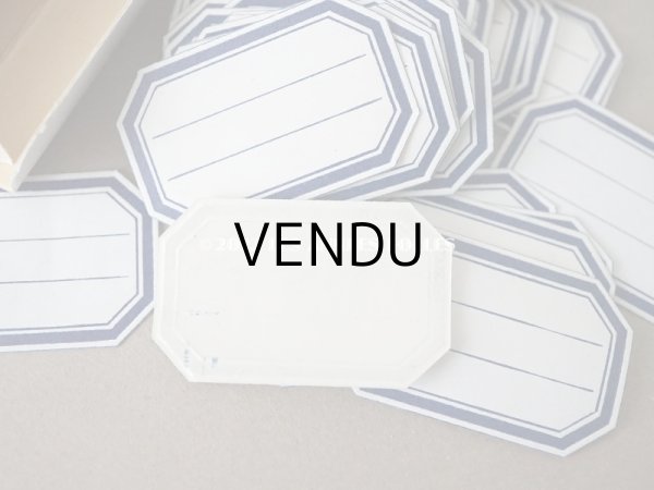 画像3: アンティーク メルスリーのラベル 箱入り 約80枚セット (S) 4×2.5cm (3)