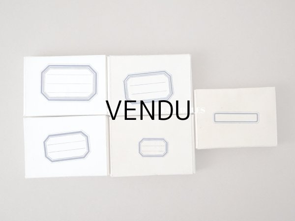 画像5: アンティーク メルスリーのラベル 箱入り 約80枚セット (S) 4×2.5cm (5)