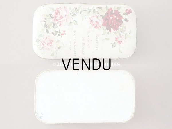 画像5: アンティーク 薔薇のパフュームボックス EXTRAIT BOUQUET DE ROSES - ROGER & GALLET PARIS - (5)