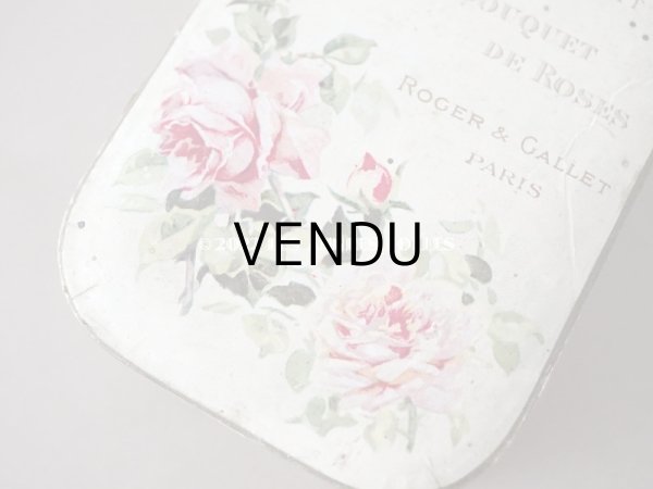 画像4: アンティーク 薔薇のパフュームボックス EXTRAIT BOUQUET DE ROSES - ROGER & GALLET PARIS - (4)