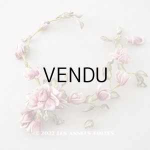 画像: アンティーク 薔薇のロココモチーフのティアラ 花冠　