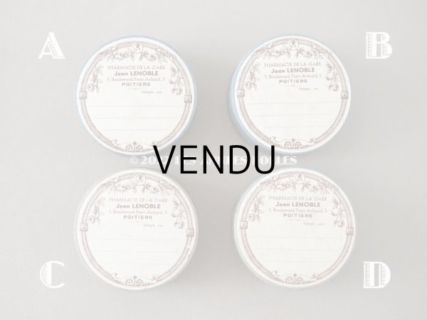 画像3: 1900年代 アンティーク 薔薇のガーランド ファーマシーボックス  (3)