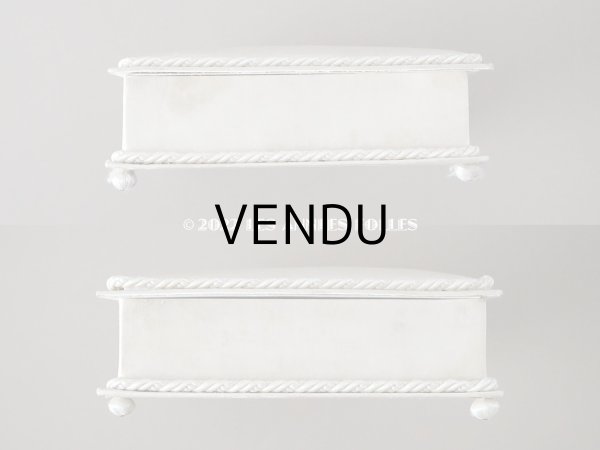 画像9: アンティーク シルクサテン　結婚式のドラジェのボックス AU FIDELE BERGER DE VICHY (9)