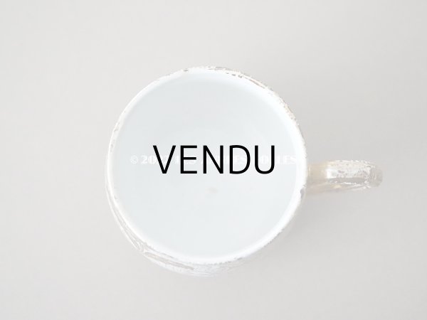 画像10: 1884~1920年 アンティーク クレイユモントロー 鈴蘭柄 カップ＆ソーサー- CREIL ET MONTEREAU - (10)