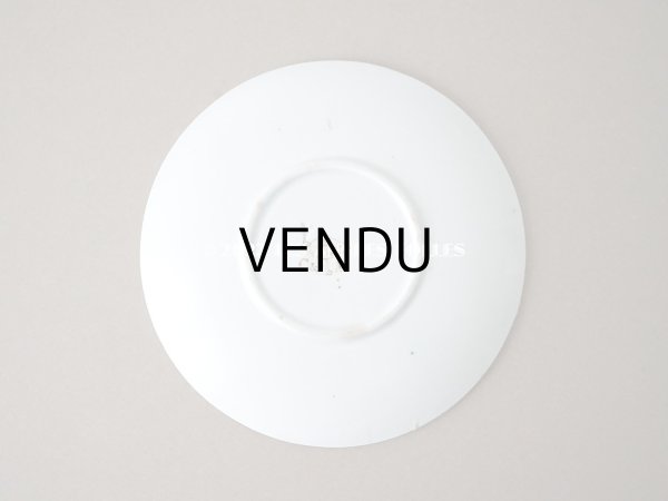 画像4: 1884~1920年 アンティーク クレイユモントロー 鈴蘭柄 カップ＆ソーサー- CREIL ET MONTEREAU - (4)