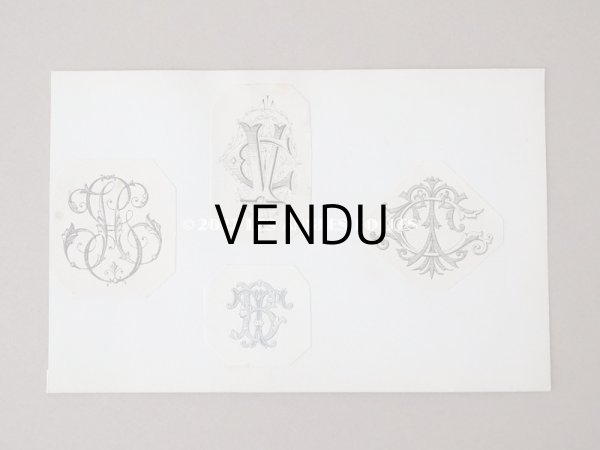 画像20: 19世紀 アンティーク モノグラムのアルバム (20)