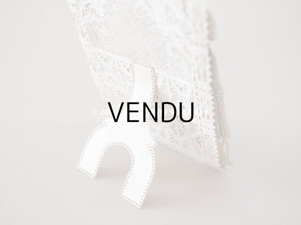 画像7: 19世紀末 アンティーク 初聖体の立体カニヴェ  ポップアップ クロモ  (7)