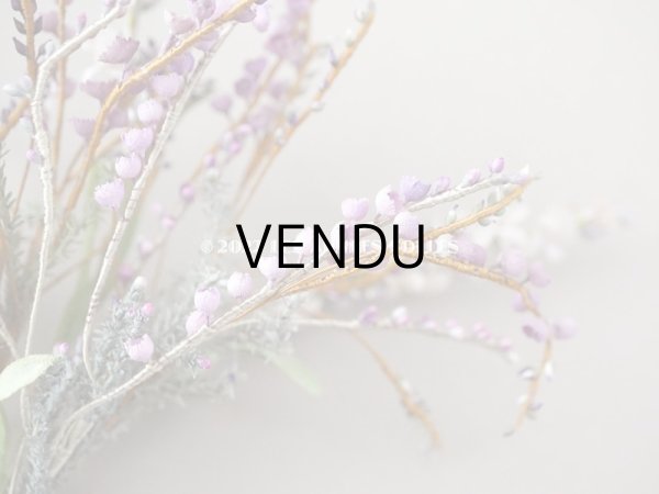 画像5: アンティーク ラヴェンダーの布花 (5)