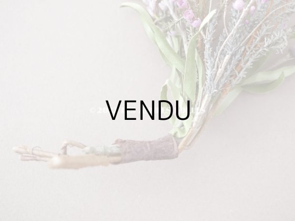 画像3: アンティーク ラヴェンダーの布花 (3)