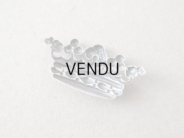 画像4: 19世紀末 未使用 アンティーク 王冠のオーナメント　フランス侯爵 (4)
