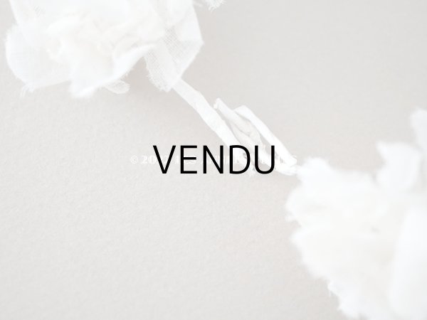 画像7: アンティーク 薔薇の布花のティアラ 花冠　 (7)