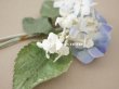 画像4: アンティーク 紫陽花の布花　淡い青紫 (4)
