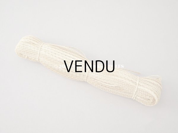 画像2: アンティーク ストロー素材のブレード 帽子用  約50m  幅4mm (2)