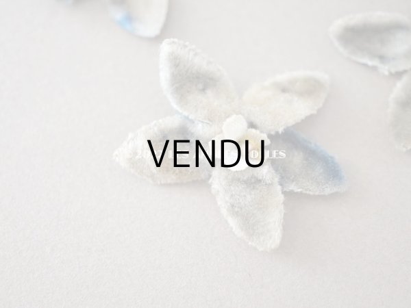 画像5: アンティーク ベルベットの花びらのセット 16〜24ピース 35mm (5)