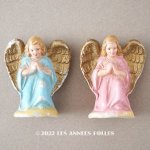 画像: 1900年頃 アンティーク 天使の石膏人形