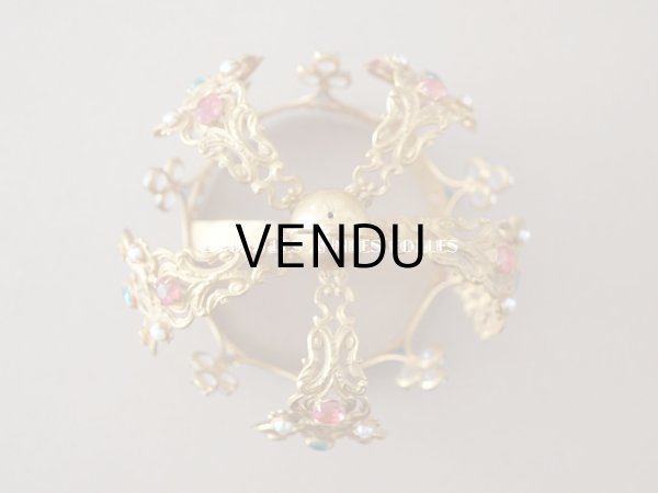 画像8: 19世紀 アンティーク 聖母マリアの冠 (M) (8)