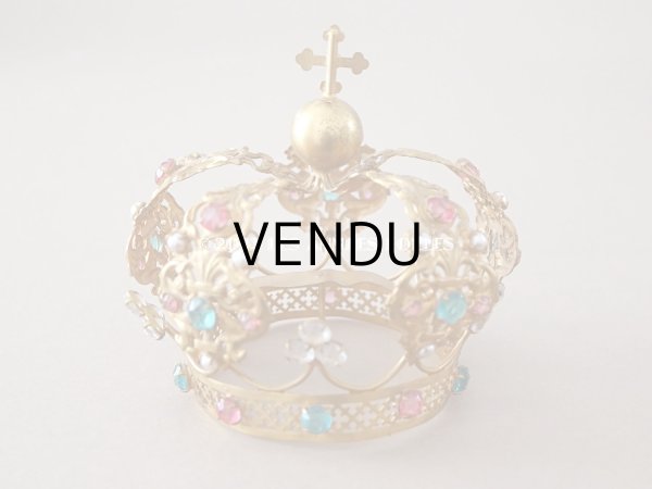 画像4: 19世紀 アンティーク 聖母マリアの冠 (M) (4)