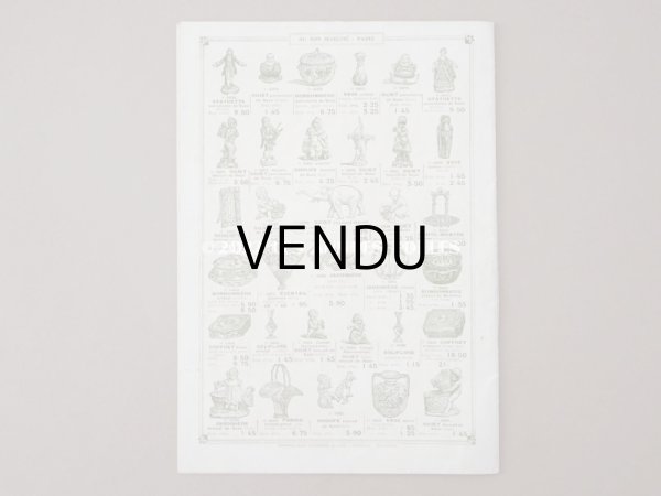 画像3: 1910年代 アンティーク ボンマルシェのカタログ 布花＆フェザー＆リボン - AU BON MARCHE - (3)